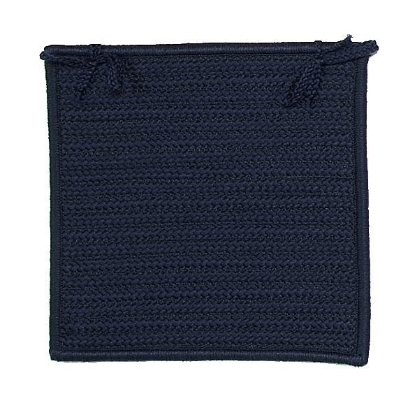 Colonial Mills H561A015X015SX Simply Home Solid - Navy Chair Pad (single)